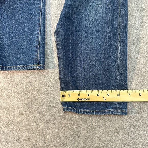 Madewell Jeans Womens 29 The Slim Boyjean Midrise Medium Wash Distressed - Picture 9 of 11